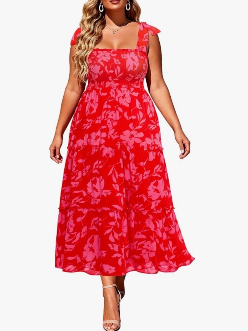 Floral maxi dress from Pinup Fashion